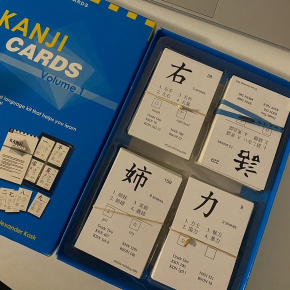 Other Kanji Japanese Flash Cards Poshmark